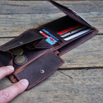 Scheintasche 1 Klappe quer Monterey