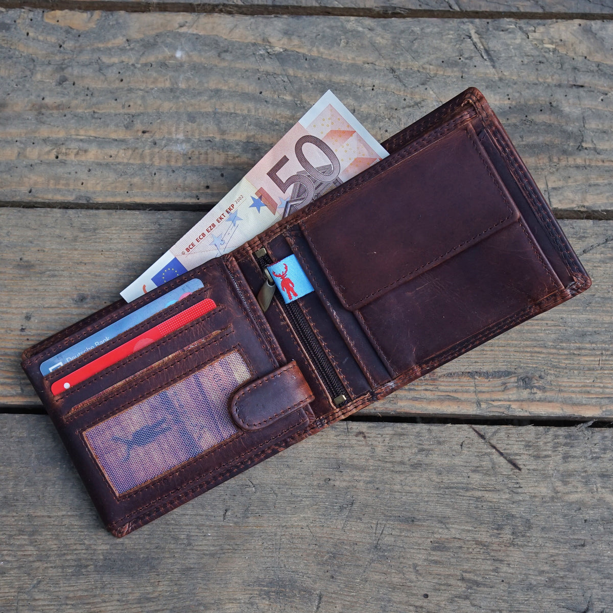 Scheintasche Klappfach quer Monterey