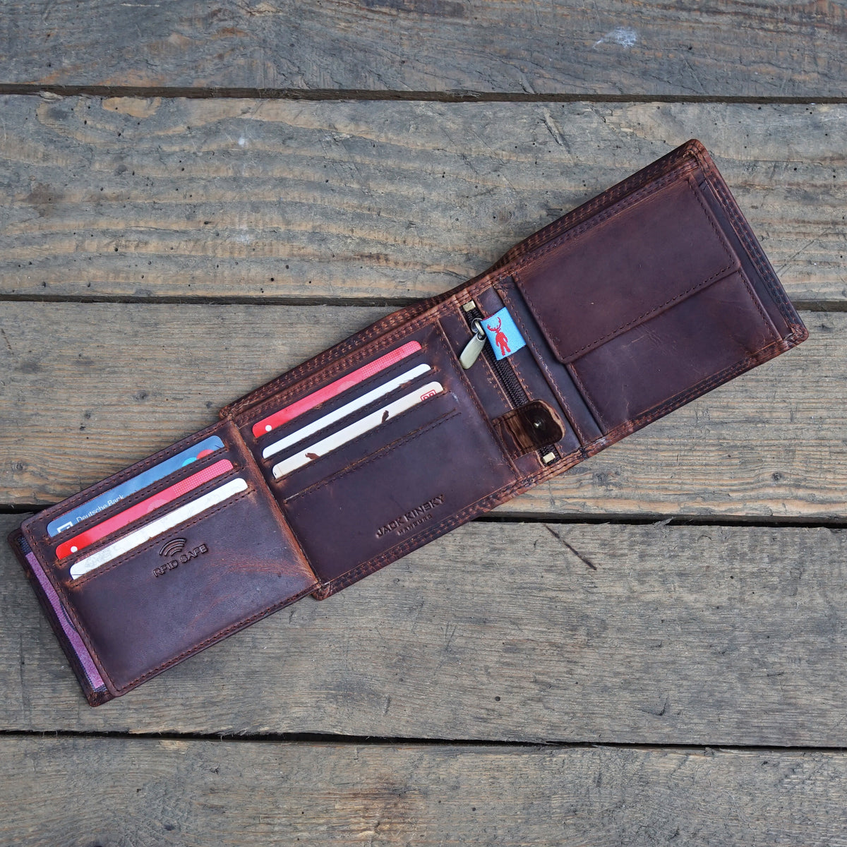 Scheintasche Klappfach quer Monterey