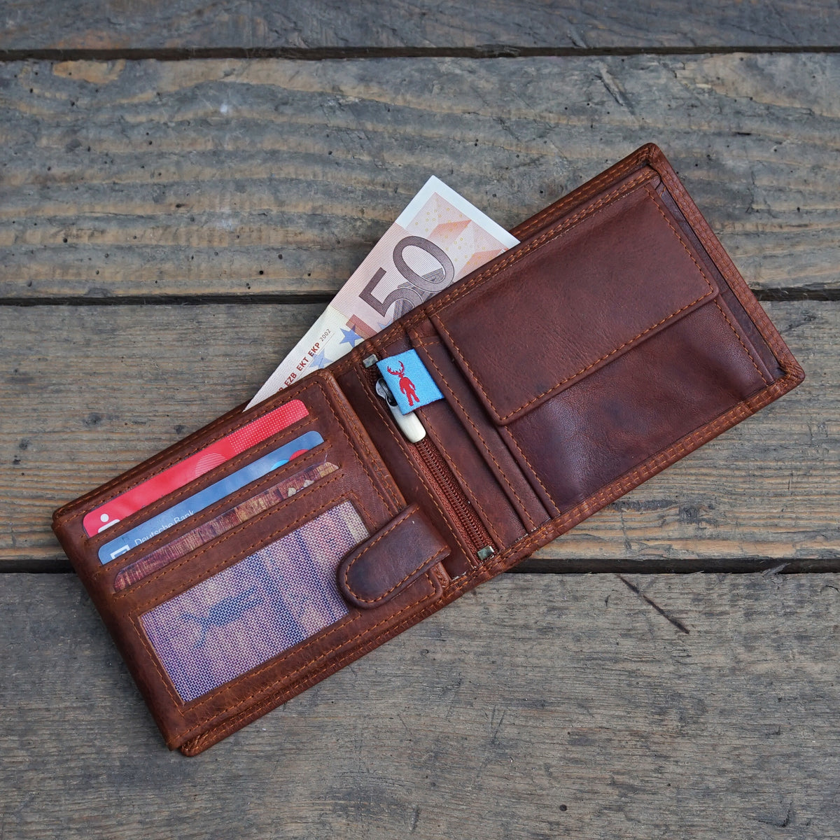 Scheintasche Klappfach quer Monterey