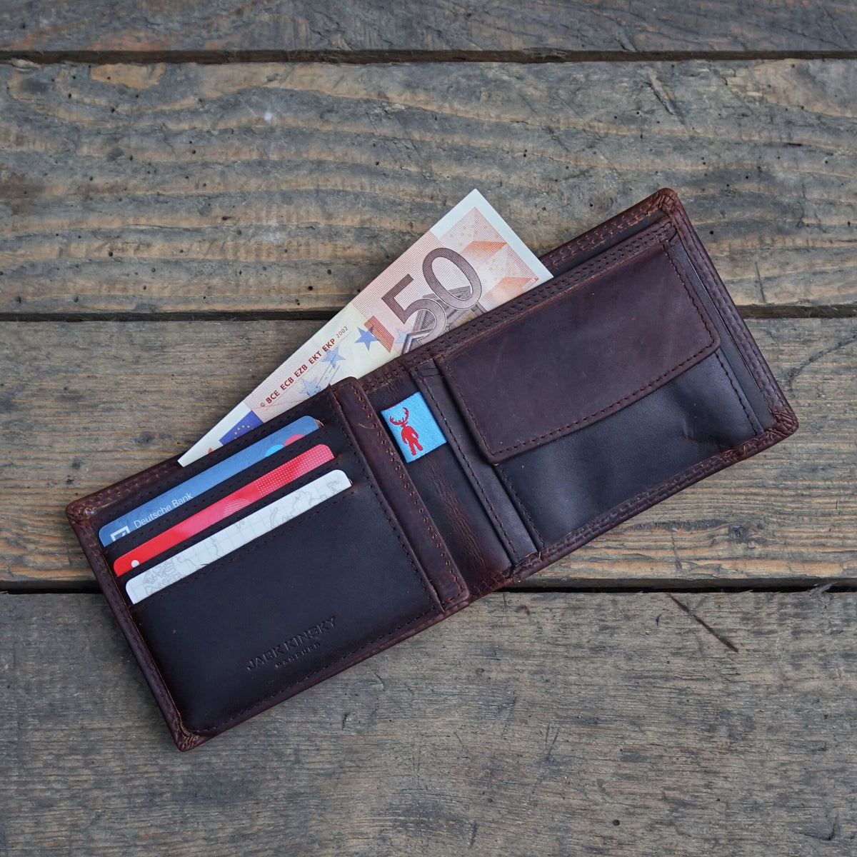 Scheintasche 1 Klappe quer Monterey