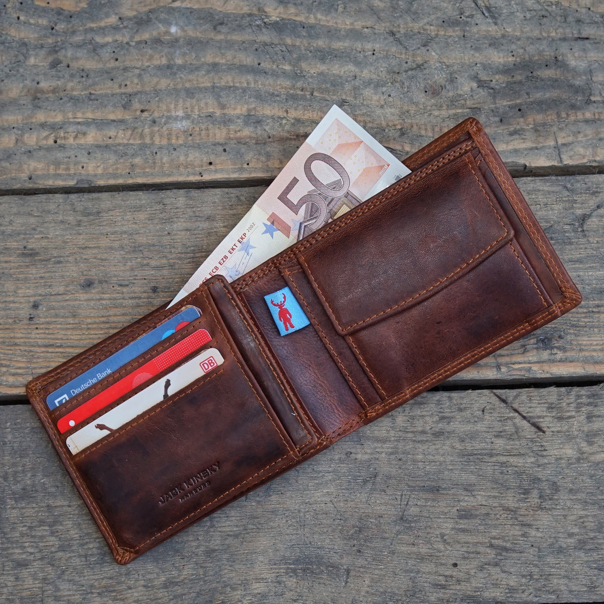 Scheintasche 1 Klappe quer Monterey