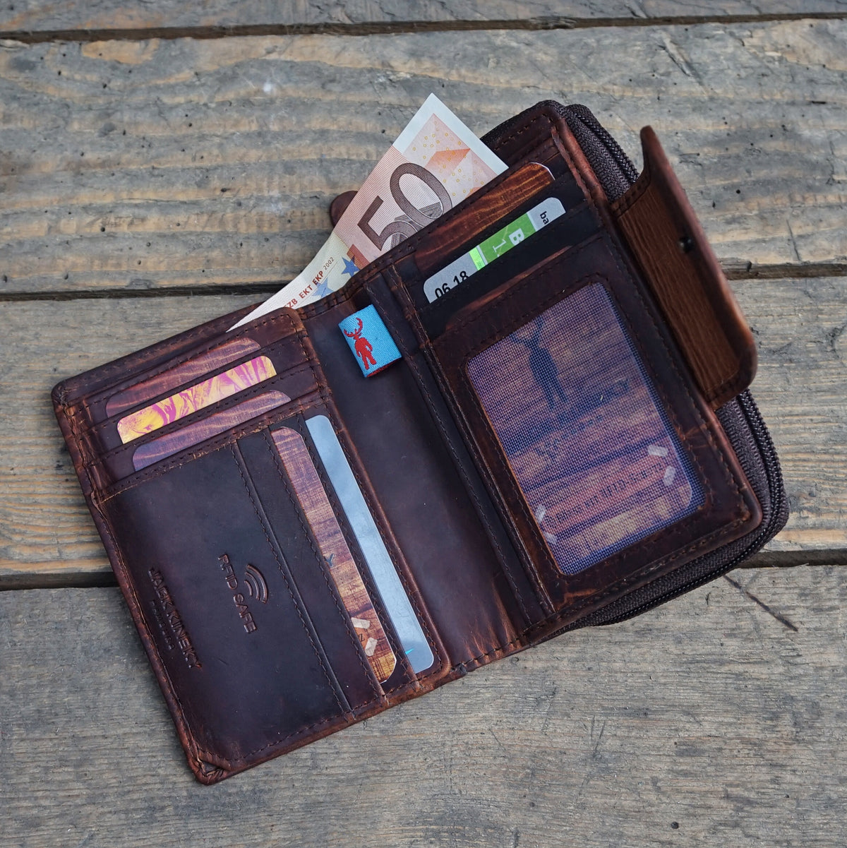 Damenbörse mit RV-Fach Monterey