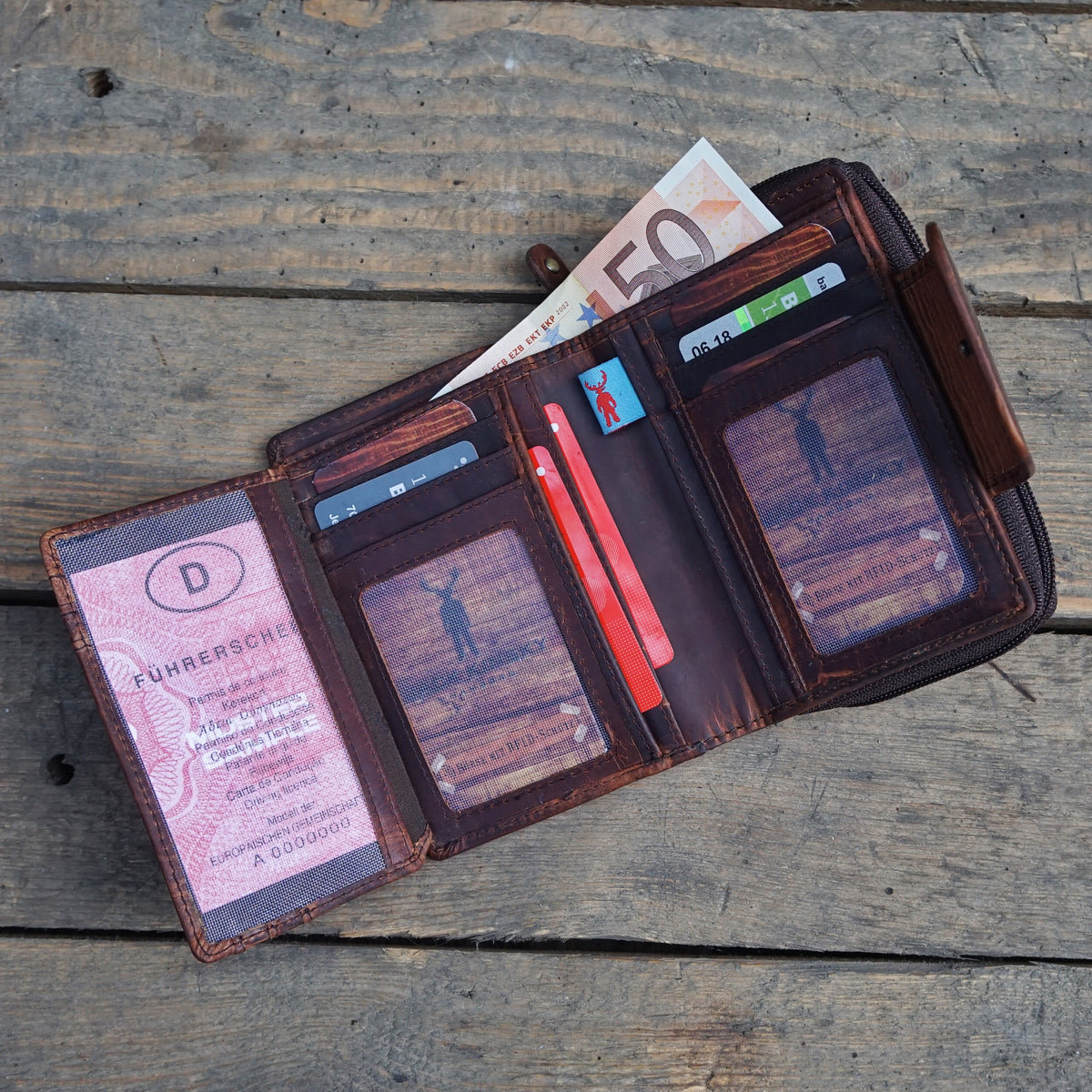 Damenbörse mit RV-Fach Monterey