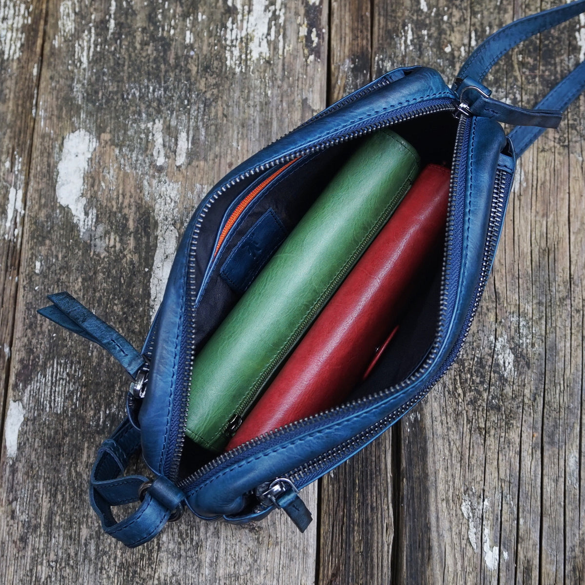 Umhängetasche 3 Fächer Nelson