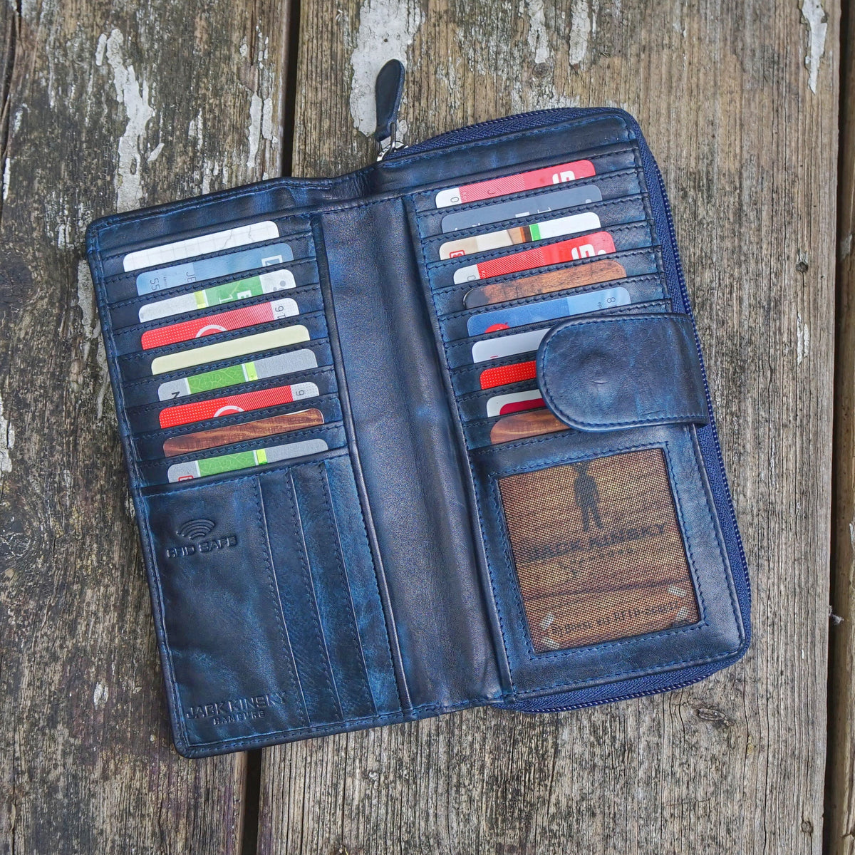 Börsen mit vielen Kartenfächern Nelson