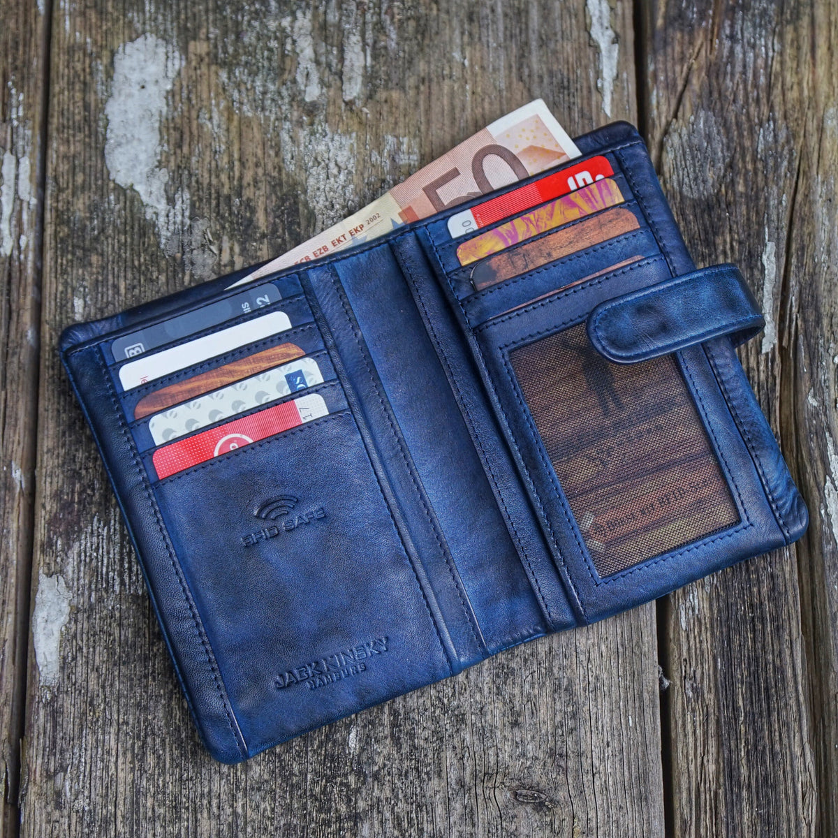 Geldbörse m. Riegel Nelson