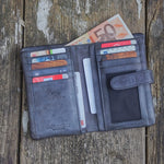 Geldbörse m. Riegel Nelson