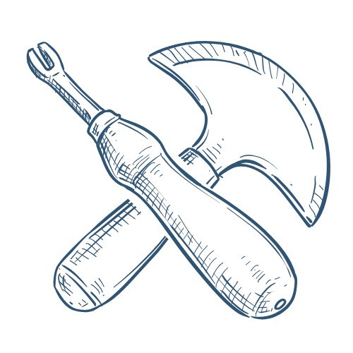 Lederwerkzeuge Icon